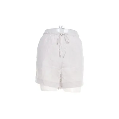 Korte broek (Wit, Grijs) van H&M Premium Quality Viscose, Linnen