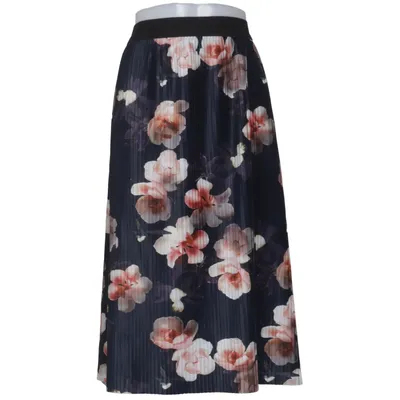 Skirt (Black, Multicolored) from JYOTHI Polyester