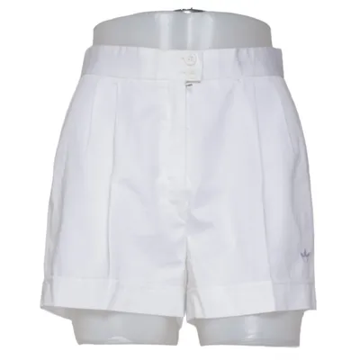 Korte broek (Wit) van Adidas Katoen, Polyester