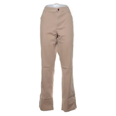 Spijkerbroek (Beige) van WOB Katoen, Elastaan