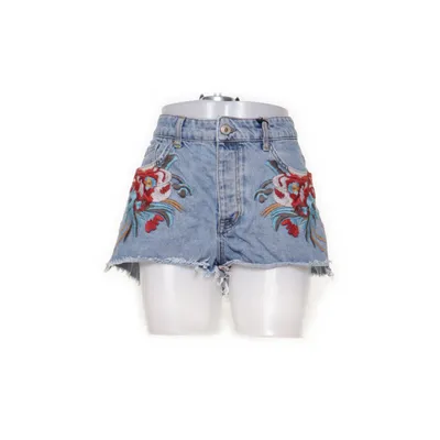 Denim shorts (Blauw, Meerkleurig) van Bershka Katoen, Polyester