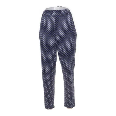 Broek (Blauw, Meerkleurig) van Zara Katoen, Elastaan