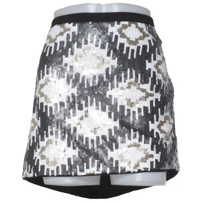 Kjol (Svart, Vit, Guldfärgad) från Promod Polyester