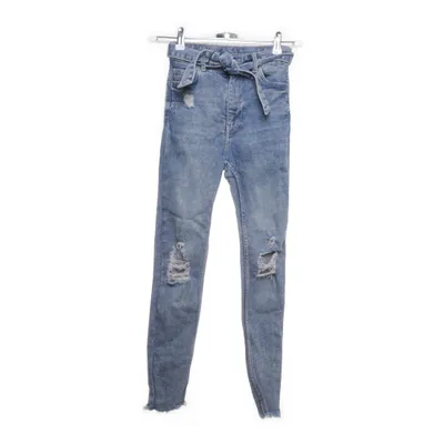 Jean (Bleu) de Bershka Denim Collection Coton, Élasthane, Polyester
