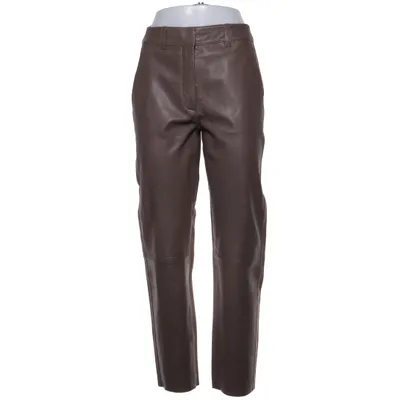 Leren broek (Bruin) van Selected Femme Leer