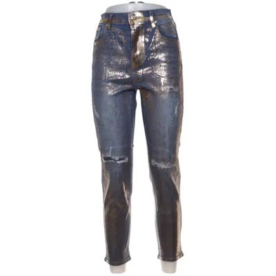 Jeans (Blå, Guld) fra Sexy Woman Bomuld, Elastan, Viscose