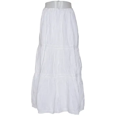 Jupe longue (Blanc) de Kushi Coton