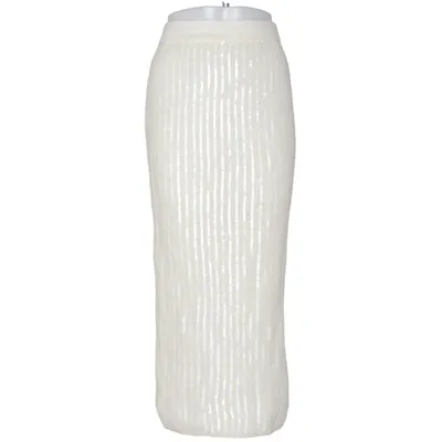 Maxi skirt (Beige) from H&M Edition Mohair, Polyamide, Wool