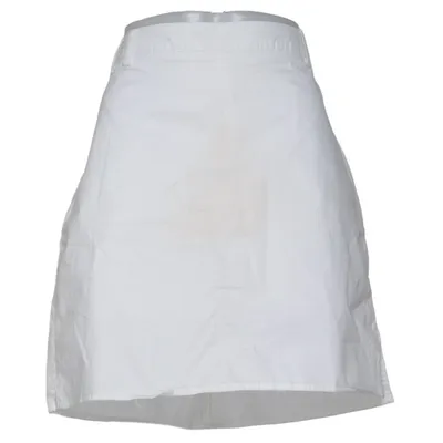 Skort (White) from Four D Cotton, Elastane