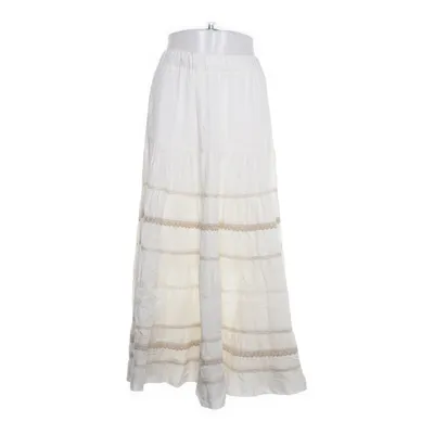 Maxi rok (Wit) van BPC Selection Katoen, Metallvezel