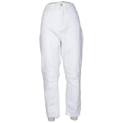 Jeans (Vit) från XLNT by KappAhl Bomull, Elastan