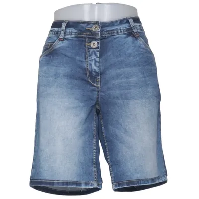 Denim shorts (Blue) from Cecil Cotton, Elastane, Polyester
