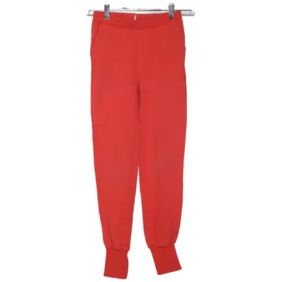 Sweatpants (Red) from Me&i Elastane, Organic cotton