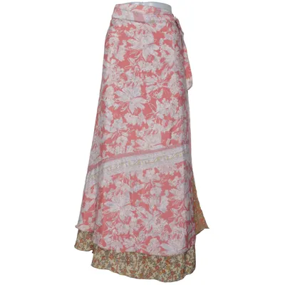 Omlottkjol (Flerfärgad, Rosa, Gul) från Yarn