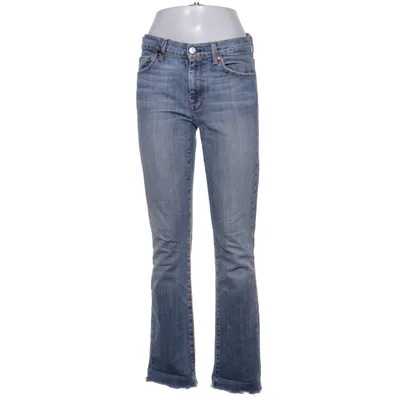 Spijkerbroek (Blauw) van 7 for All Mankind Katoen, Elastaan