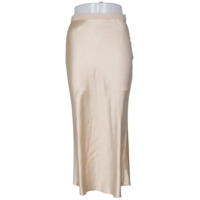 Maxi rok (Beige) van Ahlvar Gallery Elastaan, Zijde