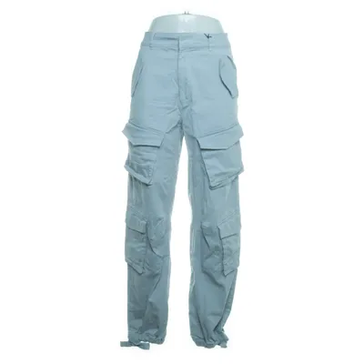 Pantalon cargo (Bleu) de Oh Polly Coton, Élasthane