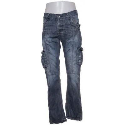 Cargo pants (Blue) from Kuz Jeans Cotton, Polyester