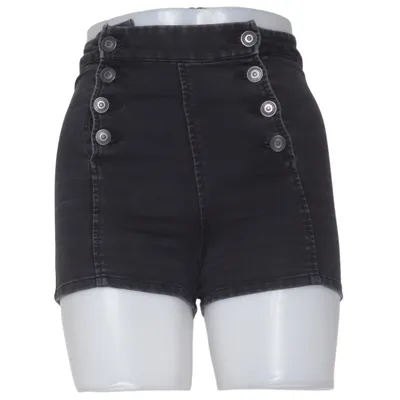 Denim shorts (Gray) from Melville Cotton