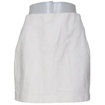 Skirt (White) from Lindex Cotton, Elastane
