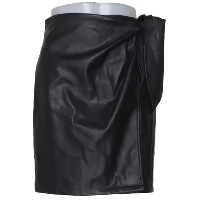 Wikkelrok (Tied Waist Pu Skirt) van Karo Kauer x NA-KD Polyester, Polyurethaan