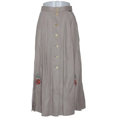 Maxi skirt (Gray) from Geiger Linen