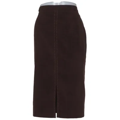 Jupe (Marron) de Godske Élasthane, Polyester