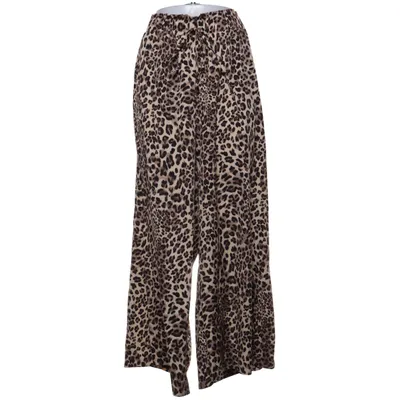 Palazzobyxor (Beige, Brun, Svart) från Emery Rose Elastan, Polyester