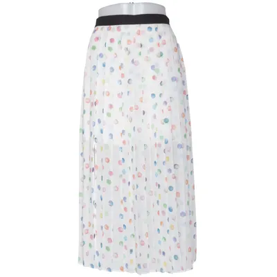 Långkjol (Vit, Flerfärgad) från Topshop Polyester