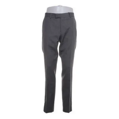Kostuumbroek (Grijs) van Bläck Polyester, Wol