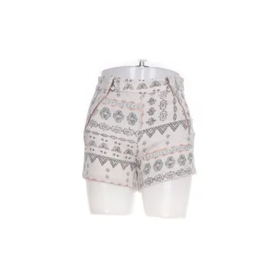 Korte broek (Beige, Meerkleurig) van Pull & Bear Katoen, Linnen, Polyester