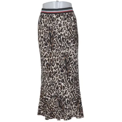 Jupe longue (Beige, Noir, Marron) de In Front Élasthane, Viscose