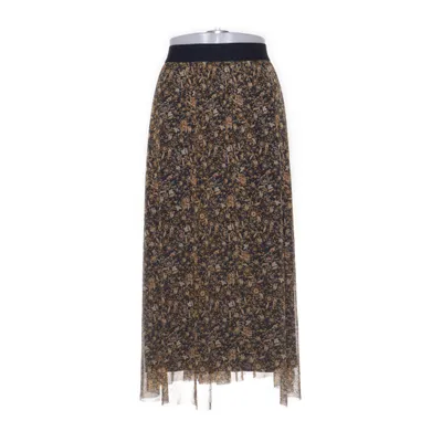 Långkjol (Blå, Flerfärgad) från Gina Benotti Elastan, Polyester