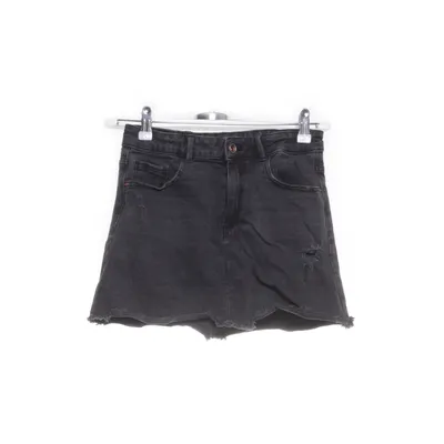 Denim skirt (Gray) from Zara