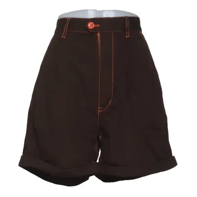 Shorts (Brown, Multicolored) from Né-Net Acrylic, Cotton
