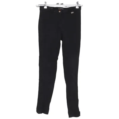 Pantalon d'équitation (Noir) de CRW Classic Riding Wear Coton, Élasthane