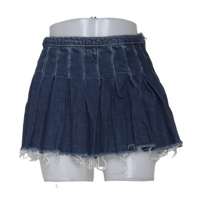 Spijkerrok (Blauw) van Zara Katoen
