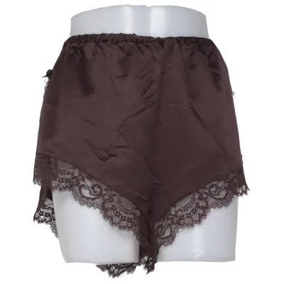 Pyjamashorts (Bruin) van Lounge Elastaan, Polyamide, Polyester