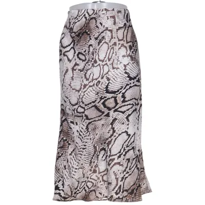 Skirt (White, Brown) from River Island