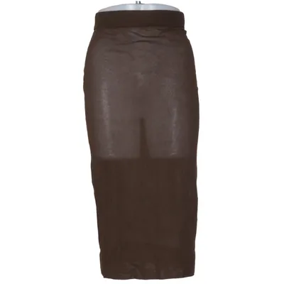 Maxi rok (Sheer Thin Knitted Skirt) van NA-KD Polyamide, Viscose