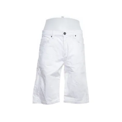 Denim shorts (Wit) van Hampton Republic Katoen, Elastaan