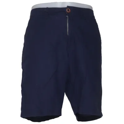 Shorts (Blue) from Livergy Cotton, Linen