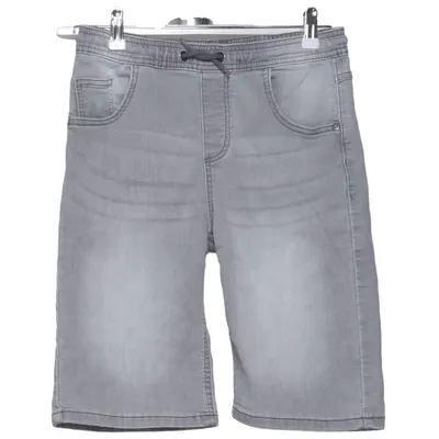 Denim shorts (Grijs) van Yigga Katoen, Elastaan, Polyester