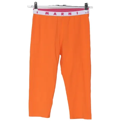 Leggings (Oranje) van Marni Katoen, Elastaan