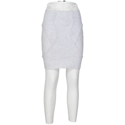 Jupe (Gris) de Alexander Wang Coton, Élasthane, Polyamide