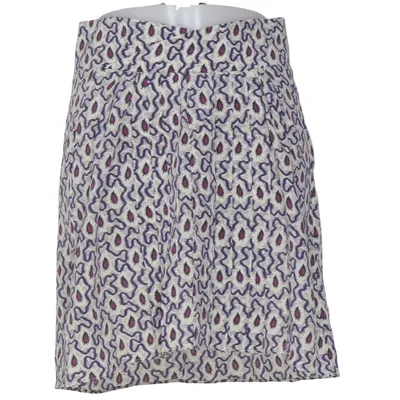 Jupe (Bleu, Blanc, Violet) de Isabel Marant Élasthane, Soie