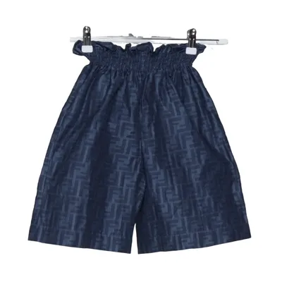 Shorts (Blå) fra Fendi Kids Bomuld, Viscose