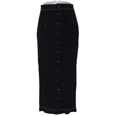 Skirt (Black) from Jean Paul Gaultier Elastane, Polyamide