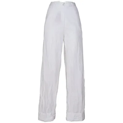 Chinos (Wit) van Dries van Noten Katoen, Polyurethaan