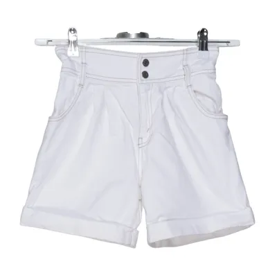 Short en jean (Blanc) de Gucci Coton, Élasthane, Polyester